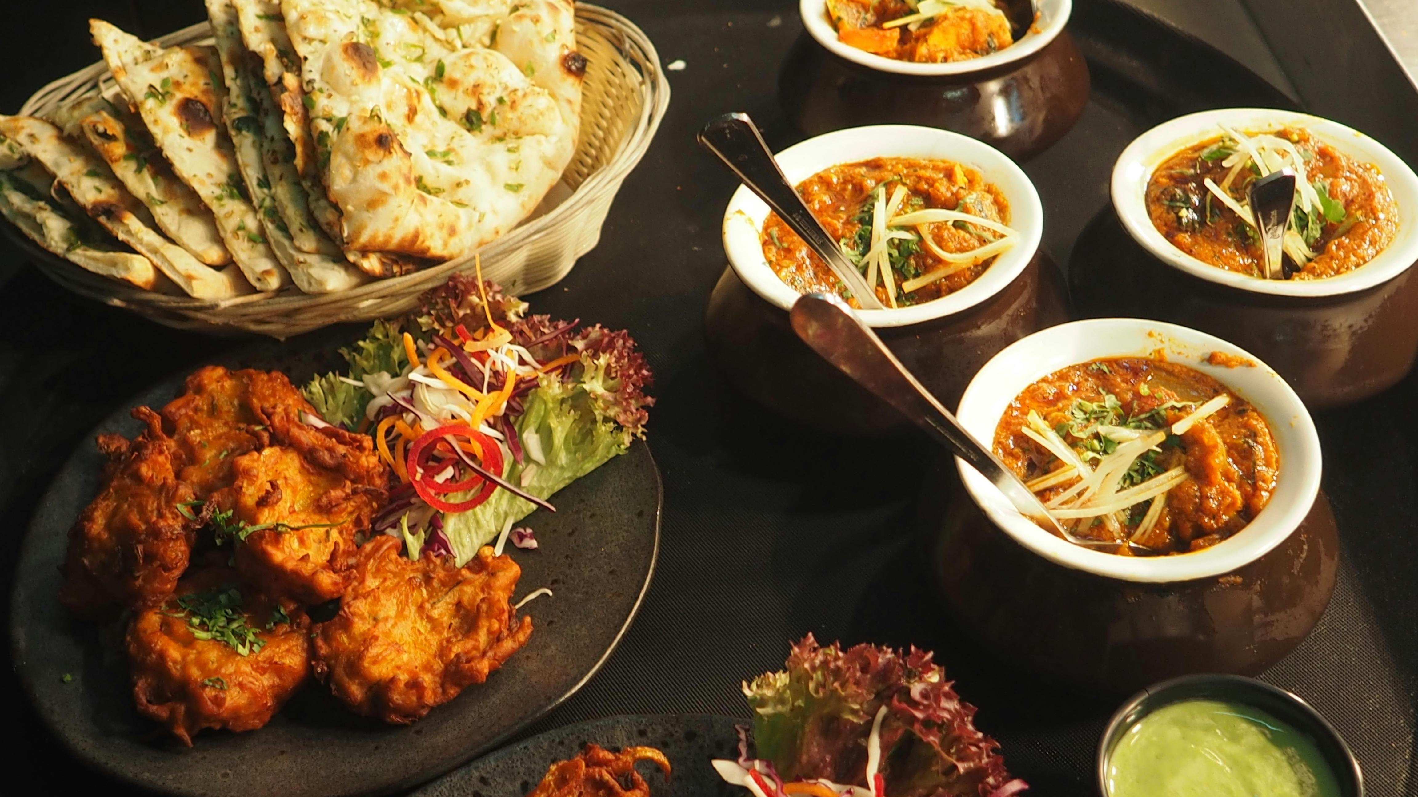 Restaurant dish presentation
